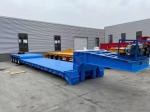 ABS Anti-lock Braking System Low Bed Semi Trailer Heavy Duty Low Loader Truck