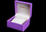 Durable Women Watch Box Luxury Waterproof Velvet Inside For Presentation Gift