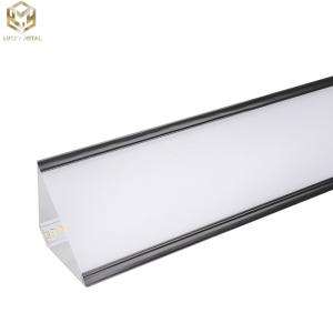 Quality OEM Extruded Corner Aluminium Led Strip Profile 12mm 17mm wholesale