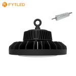 Round 200W 5000K High Bay Pendant Lighting With Battery Backup