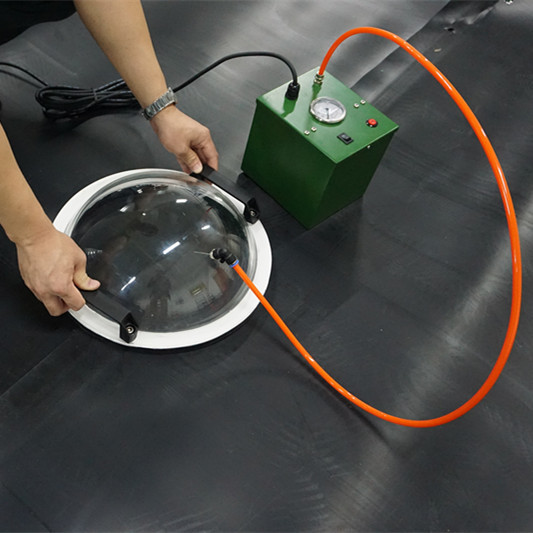 Hemispherical Vacuum Air Leak Tester For Waterproofing Membrane Test