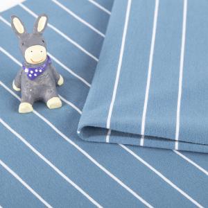 Quality Wear Resistant Yarn Dyed Stripe Fabric , Winter Cotton Striped Material Fabric wholesale