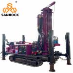 Hydraulic Water Well Drilling Rig Equipment 180m Deep Portable Water Well Drill