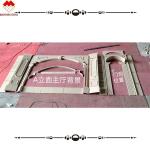 2.6-2.7 Density Marble Wall Relief Stone Carving Elegant Design for Villa Decor