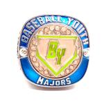 Major League Youth Baseball Award Rings
