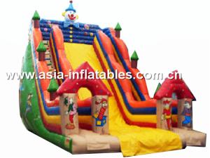 Quality Outdoor Inflatable Clawn Slide For Children Games wholesale