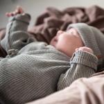 2023 Spring Autumn newborn rib knitting 100%orginic Cotton baby Clothing Clothes
