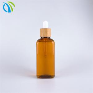 Quality 3ml 24mm Glass Pipette Empty Dropper Bottles 1.18 Inch Non Spill Cap wholesale