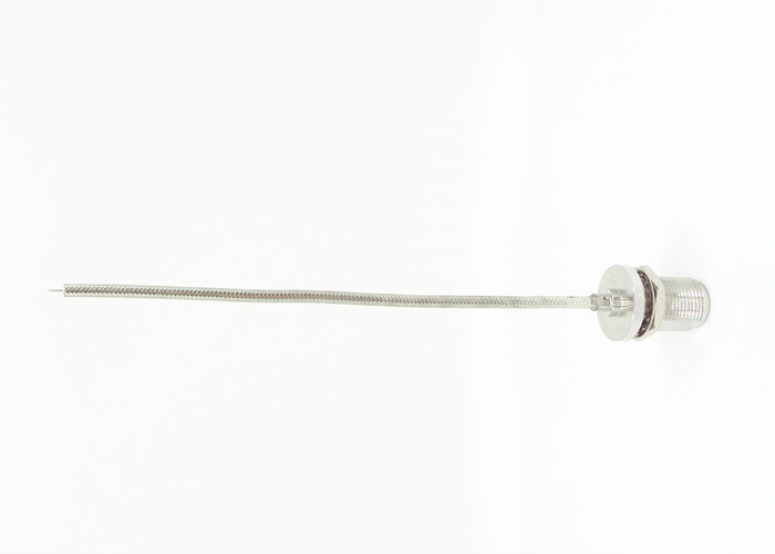 RG316 RF Cable Assemblies N Type Female Flange Mount RF Coaxial Connector