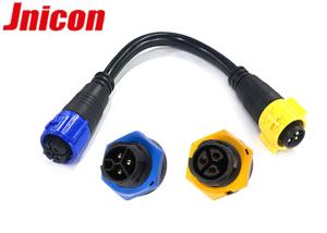 Quality IP67 Waterproof Quick Disconnect Wire Connectors For Power Cable Extension wholesale