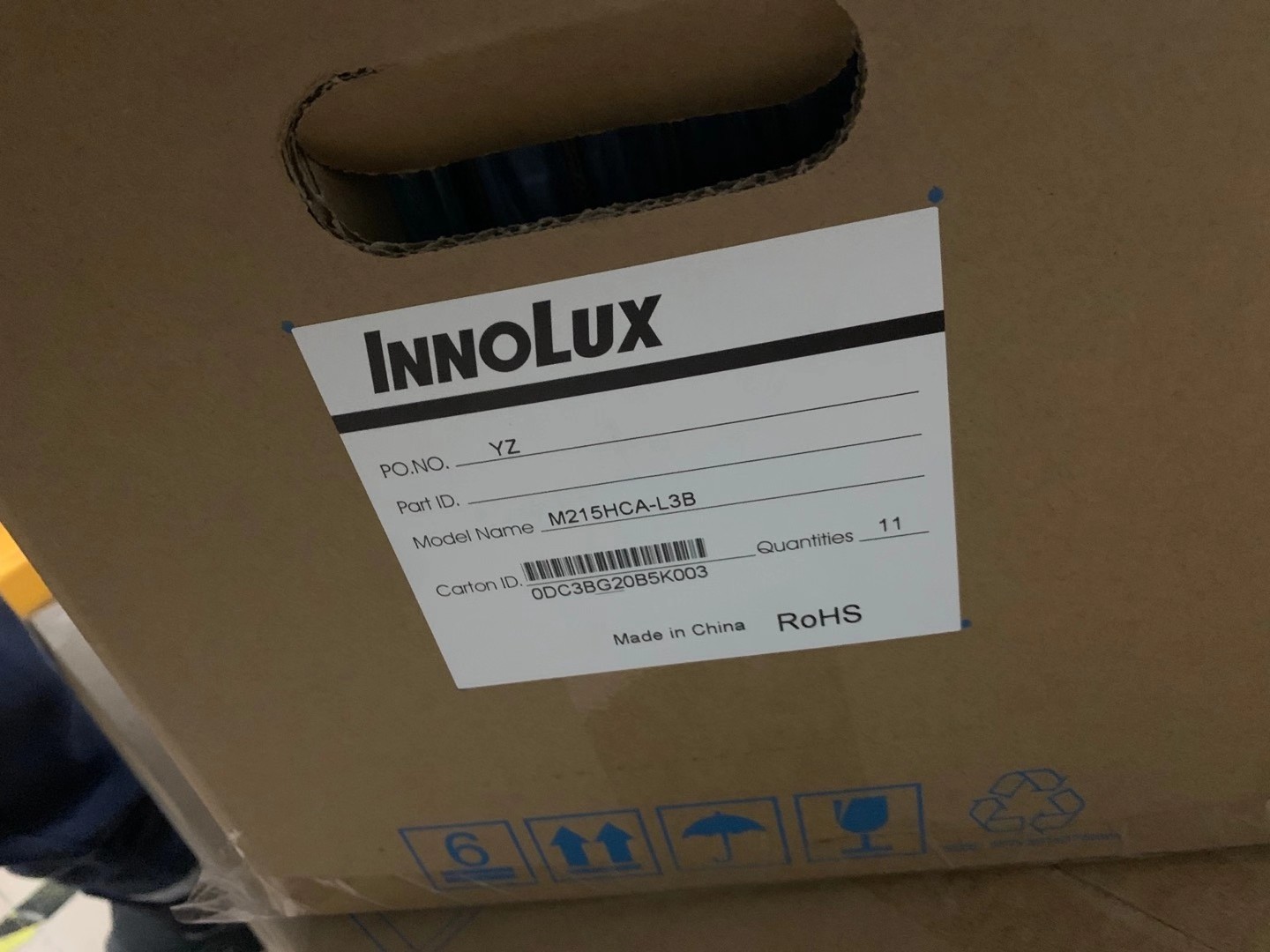 Innolux 21.5inch 1920×1080 50pin Desktop Lcd Monitor 250cd/m2 LVDS