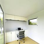 Portable Apple Cabin Pod House 40ft Cabin Prefabricated Cabin House Security