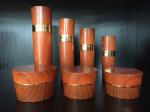 Wooden cream pump bottle 50g 100g bamboo cream jar,natural bamboo cosmetic