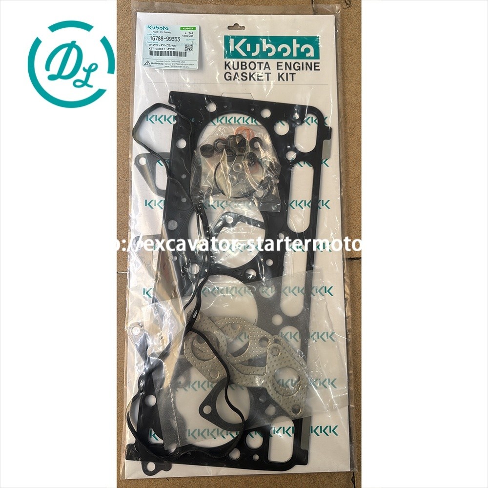Uppe Gasket Kit 1G788-99353 1G868-99360 Excavator Engine Part Kubota V2403