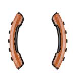 13 Inch Nubuck Leather Steering Wheel Cover , Universal Steering Wheel Cover