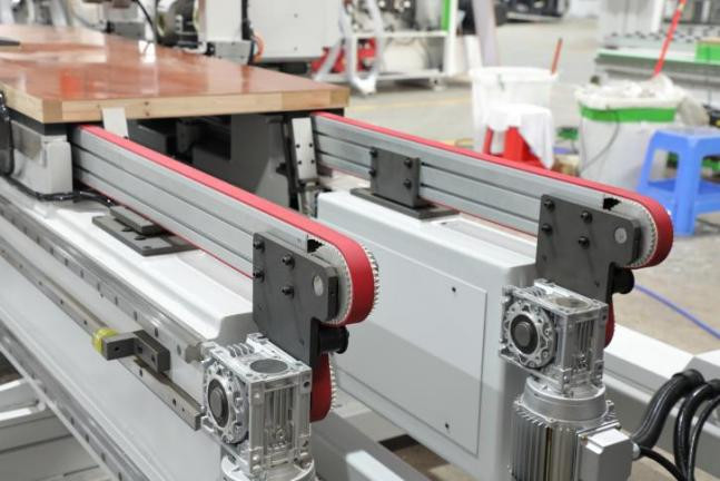 Through Type CNC Boring Machine for Wooden Door Lockhole and Hinge Hole