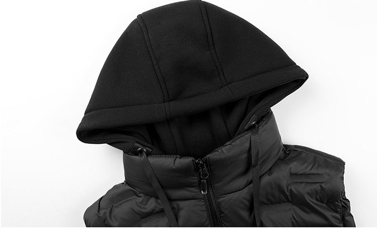 Custom Oversize Knit Windproof Thick Utility Polyester Cotton Luxury Quilted Waistcoat Thermal Casual Vests for Men