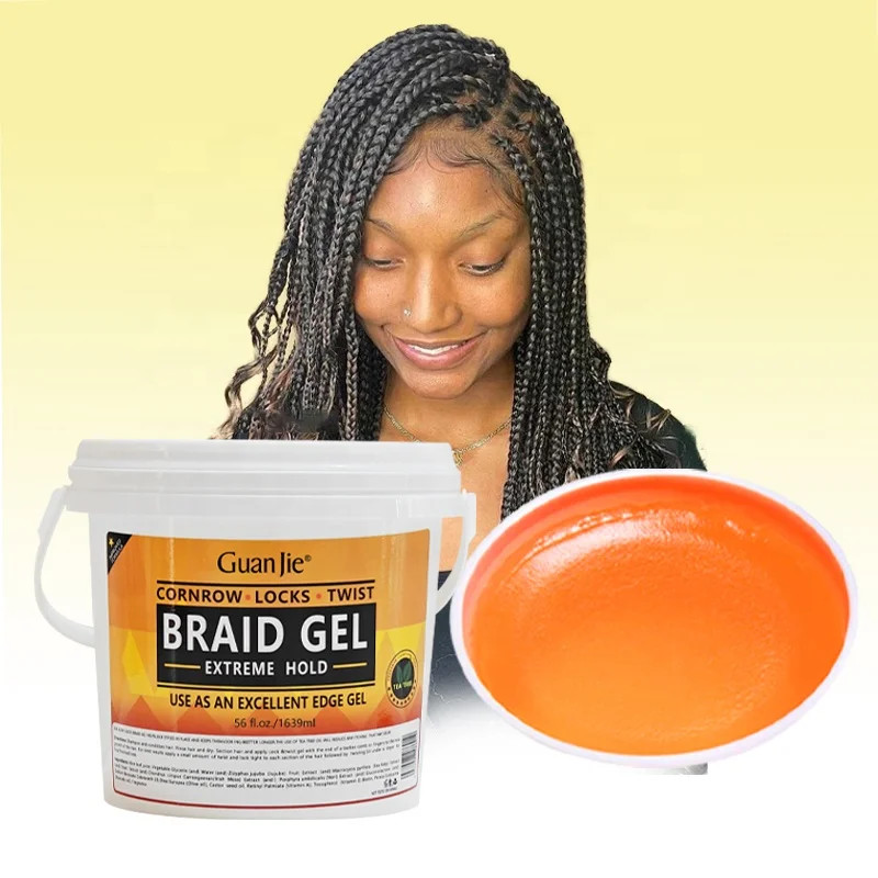 Locking Gel Twist Locks Hold Smooths Tames Frizz Flake Free Soft Finish Edge Control 56oz Styling Gel 24 Hour Hold