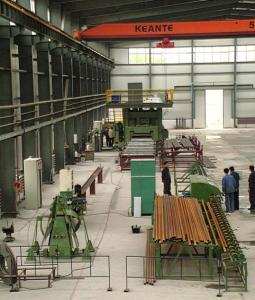 Quality Membrane Panel Production Line , Membrane Wall Tube Panel Welding Line wholesale