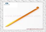 Custom tent accessories tent stakes aluminum tent peg for outdoor camping