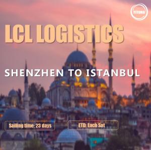 China WIFFA NVOCC Less Than Container Load Shipping From Shenzhen To Istanbul Turkey on sale