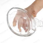 750ml Clear Glass Bottle for Brandy Gin Rum Tequila Vodka Healthy Lead-free