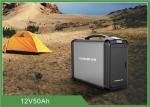 Solar Charge Portable Camping Battery 500W Power Pure Sine Wave 12V Air Cooling