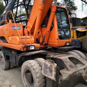 Quality wheel excavator Doosan 210-7W second hand excavator wholesale