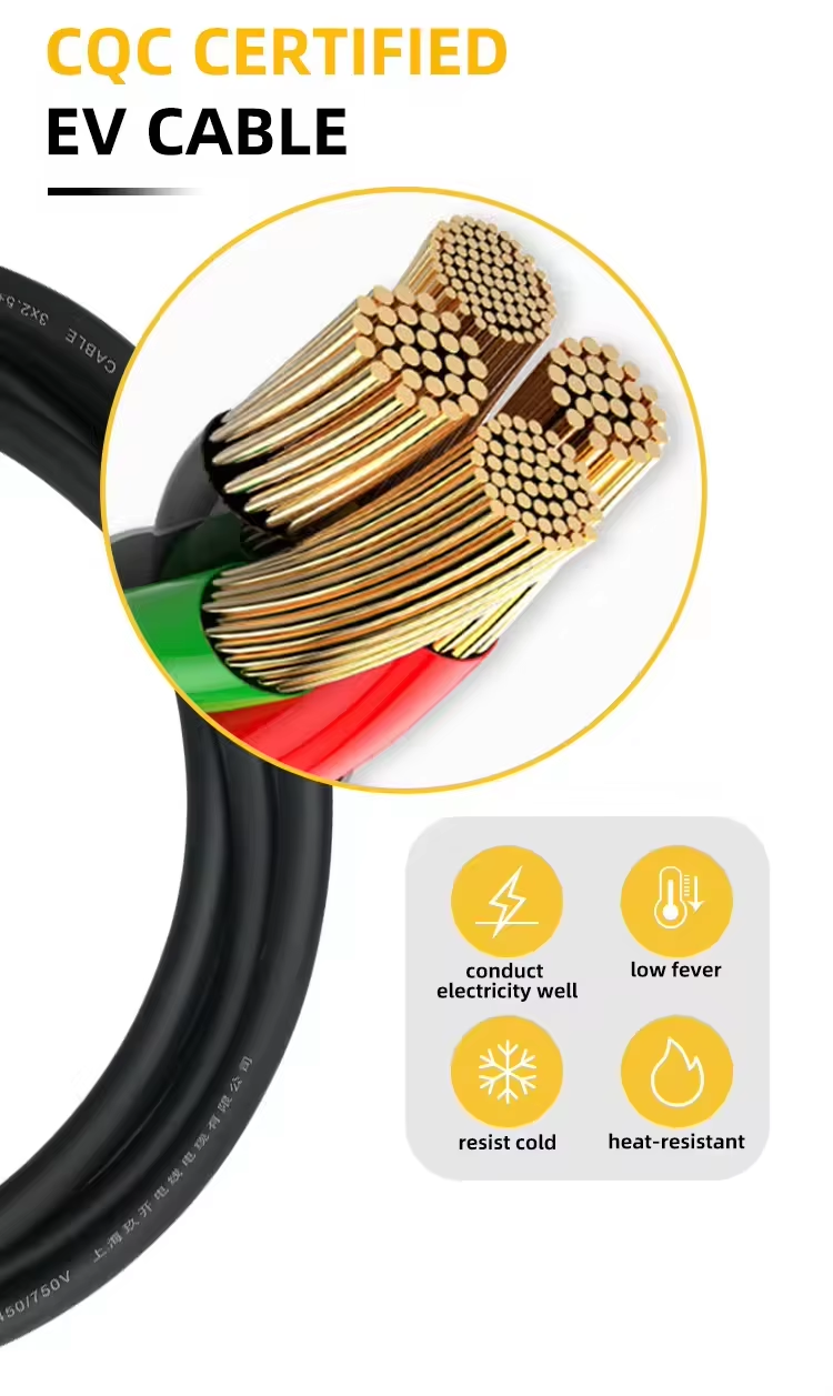 GBT Electric Car Charger 7kW Portable Charger for Vehicle Retrofit/Upgrade