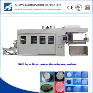 Quality Tray Vacuum Thermoforming Machine Big Forming Size Delta PLC Integrated Control wholesale