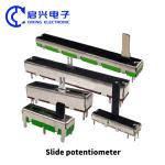 B103 75mm Mixer Fader B10K Dual Channel Straight Sliding Potentiometer