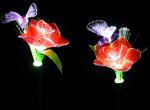 LED optical fiber rose hummingbird wedding scene layout lighting festival