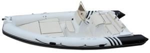 Quality Rigid Hull Inflatable Rib Boat 22 Ft Toughness / Reliability With Fiberglass Step wholesale