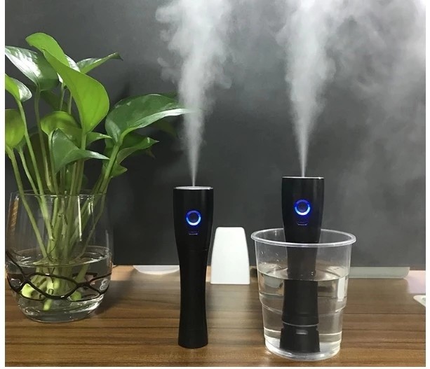 portable facial vaporizer oxygen nano mist spray humidifier