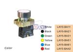 Industrial White Push Button Switch SB2 Series For Magnetic Starter Control