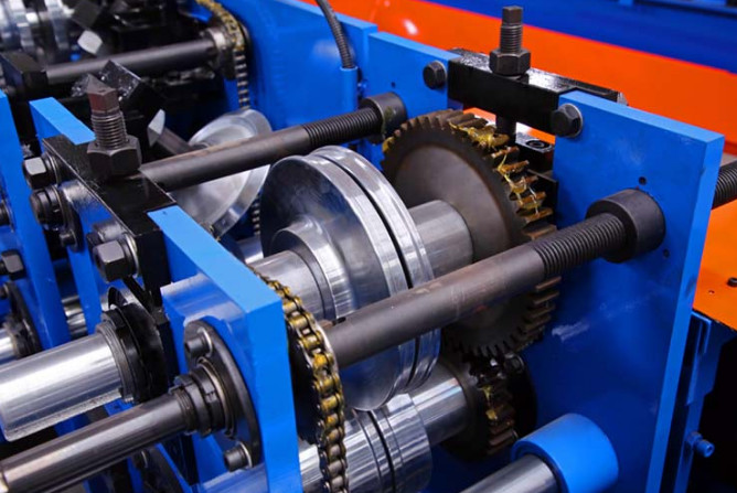 Cr12 Cutter Thickness 1.2 1.4mm C Purlin Forming Machine
