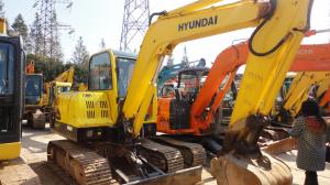 Quality R60-7 used hyundai excavator from south korea wholesale