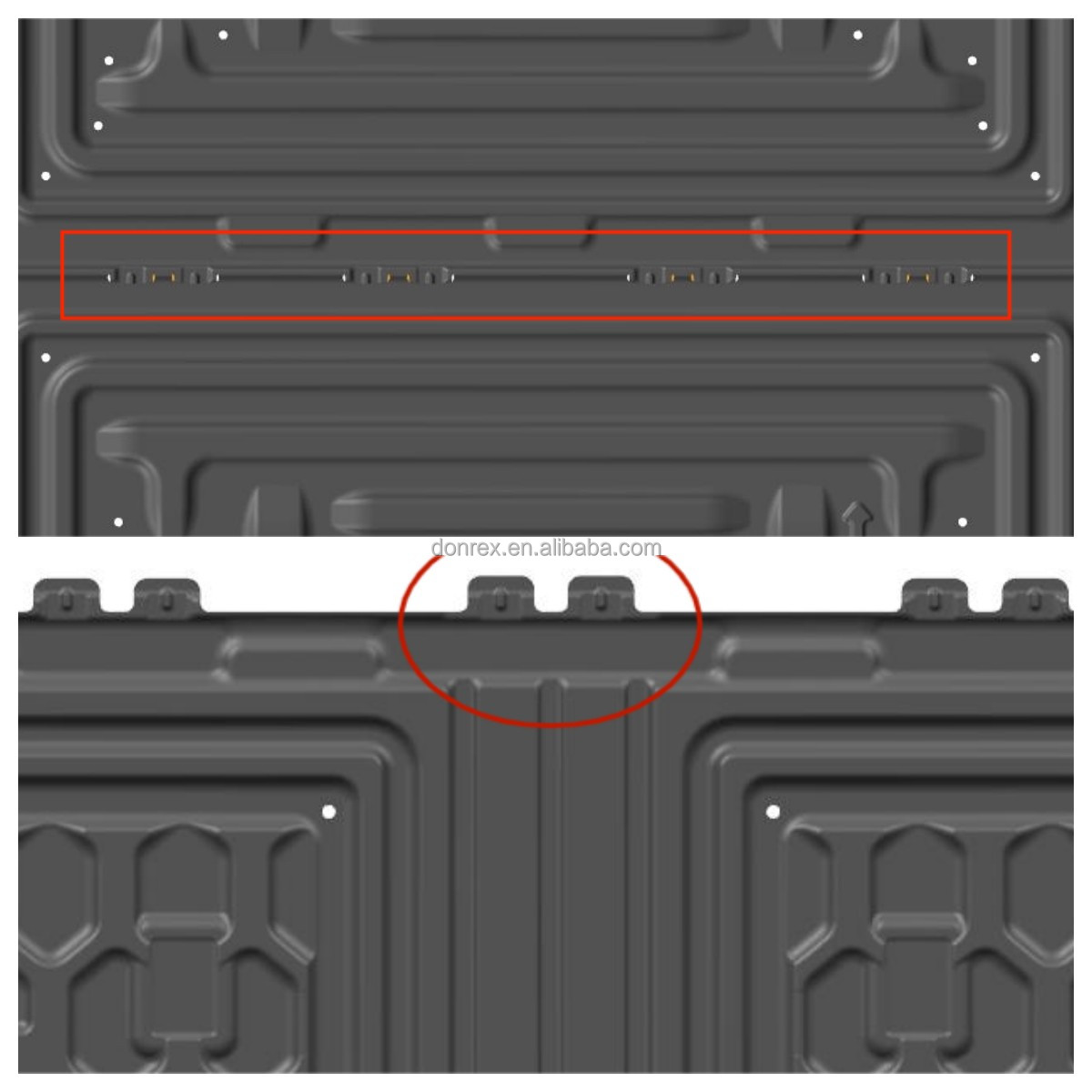 ISUZU Mux 4x4 Underbody Protection Magnalium 4wd Bash Plates