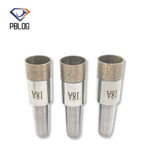 Quality Brazed Body Sharp Taper Shank Diamond Glass Core Drill Bit wholesale