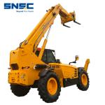 7Ton Articulating Telescopic Handler Forklift with Rotator and Diesel Power