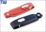 Leather Ring Design 16GB USB Thumb Drive Big Buckle Cap Cover