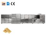 PLC Controlled Automatic Monaka Wafer Machine Snack Production Equipment With 55