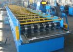 Galvanized Floor Deck Roll Forming Machine / Metal Roof Panel Machine