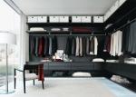 Wooden Furniture Walk In Closet Wardrobe / Organizer With Functional Accessories