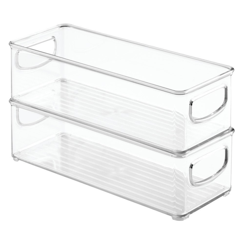Refrigerator, Freezer and Pantry Storage Container – Food Organizer Bin for Kitchen