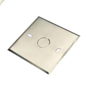 Quality Square Anticorrosion Electrical Box Cover Plate Metal Stainless Steel For Terminal Posts wholesale