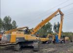 Custom Color Excavator Demolition Long Arm With Hydraulic Shear Breaker
