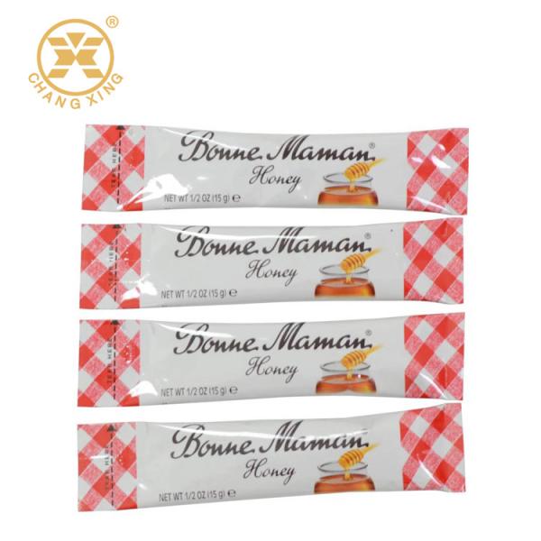 76.2mm Film Roll Plastic Packets For Packaging Premium Honey Packaging