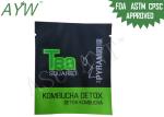 OEM Production Print Coffee Tea Bags PET / PE Laminated Foil With Pocket Zip