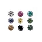 Customized Loose Moissanite Gemstones Solitaire Emerald Cut Pink